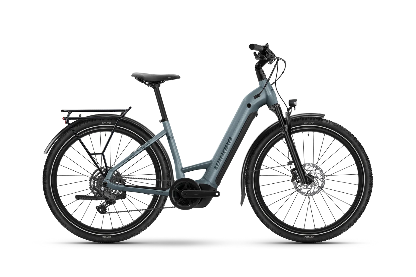 WINORA Yucatan X9 Low E-Bike in lush glacier glossy
